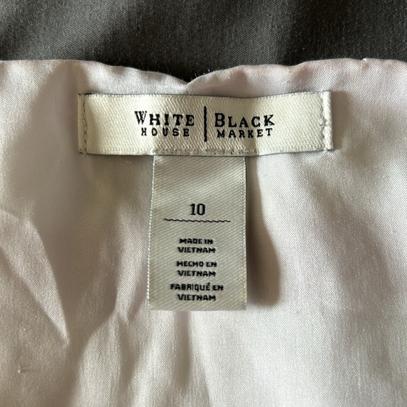 WHBM sleeveless fit and flare dress size 10 - Picture 4 of 6